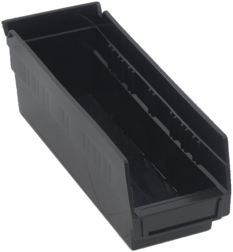 Quantum Conductive Shelf Bins – QSB100CO to QSB105CO – Case Pack – 11-5/8" x 4-1/8" x 4" – QSB101CO – Conductive