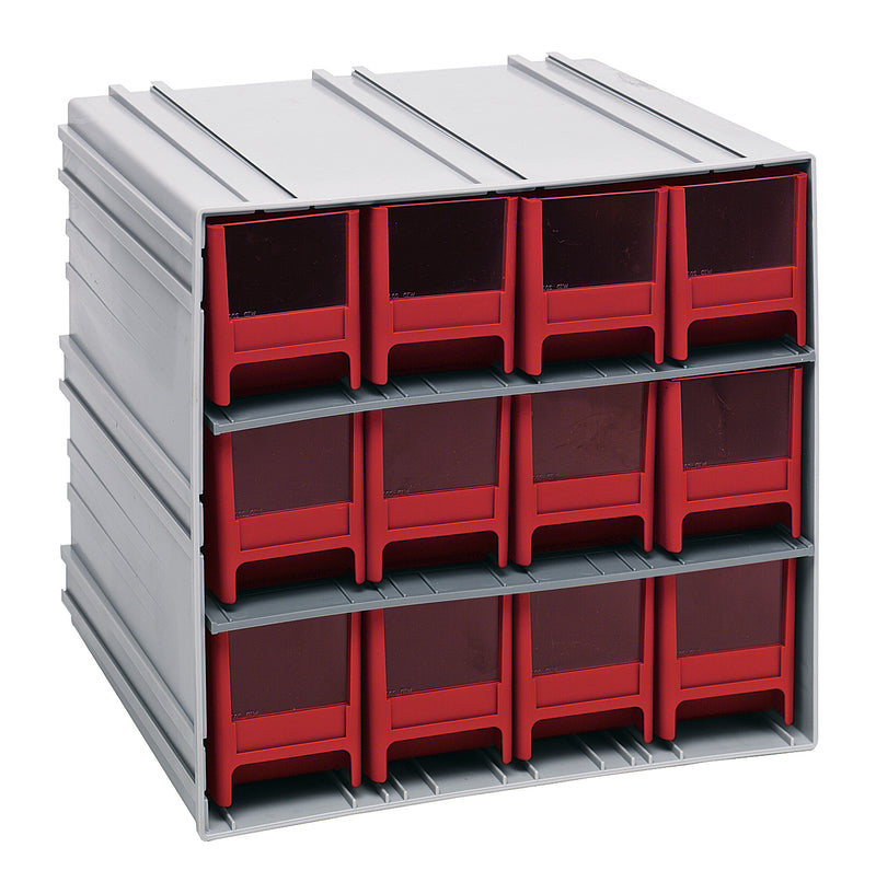 Quantum Cabinets – 11-3/8" x 11-3/4" x 11" – QIC-64 to QIC-4244 – QIC-122 – Red