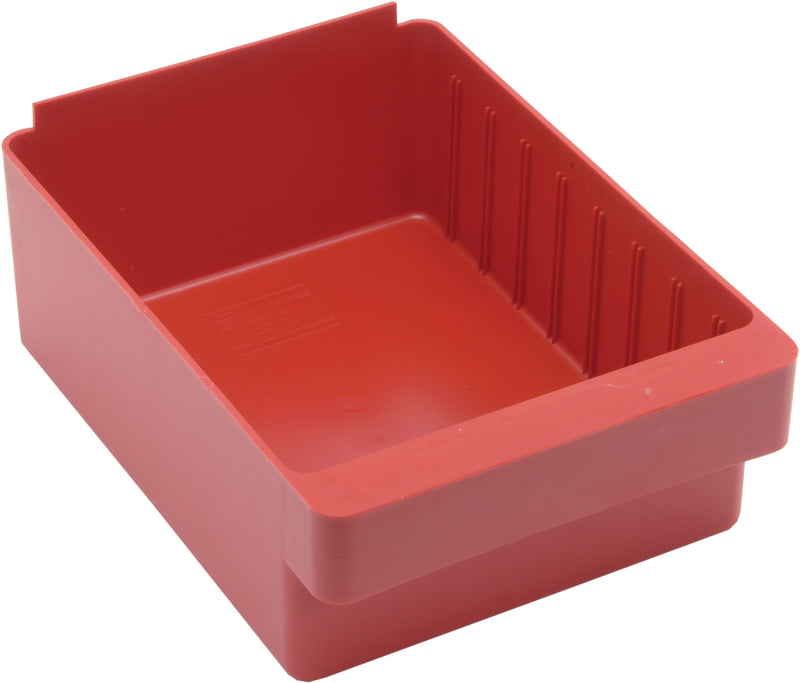 Quantum Super Tuff Euro Drawers – QED606 to QED801 – Case Pack – 11-5/8" x 8-3/8" x 4-5/8" – QED701 – Red