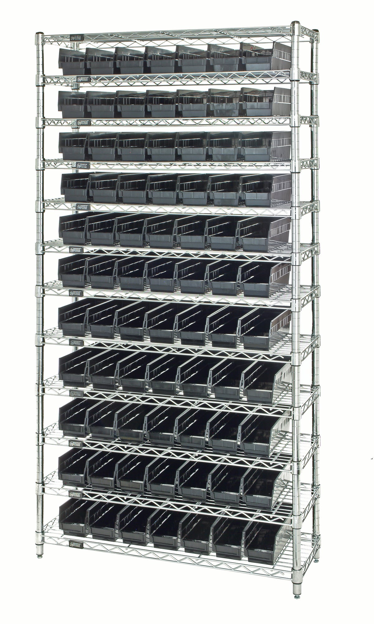 Quantum Conductive Wire Shelving Systems – 18" x 36" x 75" – WR12-103CO – Conductive