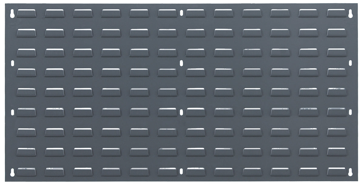 Quantum Stack & Hang Gray Louvered Panel – 36" x 19" – QLP-3619 – Individual Unit