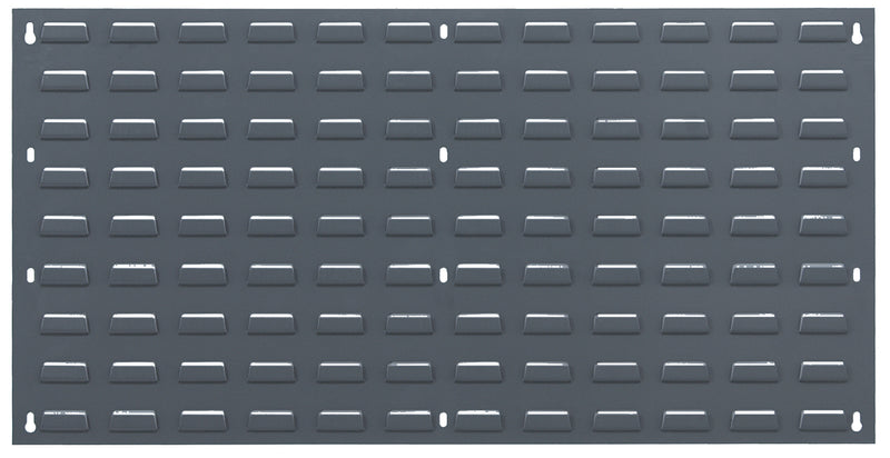 Quantum Stack & Hang Gray Louvered Panel – 36" x 19" – QLP-3619 – Individual Unit