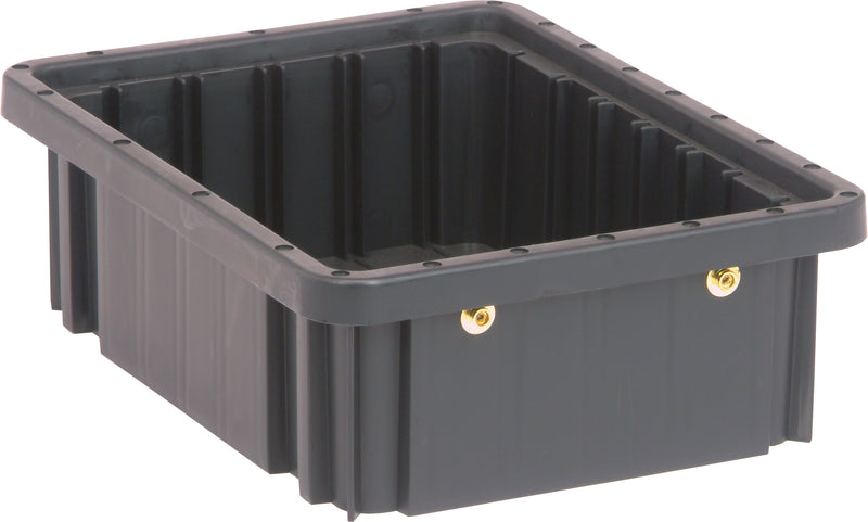 Quantum Conductive Dividable Grid Containers – DG Series – DG91025CO to DG92060CO – Individual Units – 10-7/8" x 8-1/4" x 3-1/2" – DG91035CO – Conductive