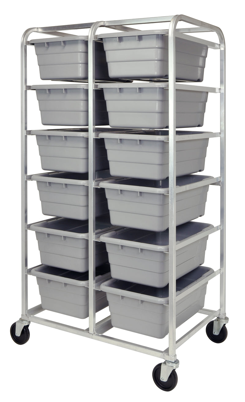 Quantum Tub Racks – TR12-2516-8 – 27" x 37" x 71" – TR12-2516-8 – Gray