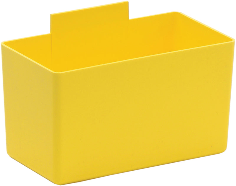 Quantum Economy 4" Shelf Bin Cup – Case Pack – 5-1/8" x 2-3/4" x 3" – QBC112 – Yellow