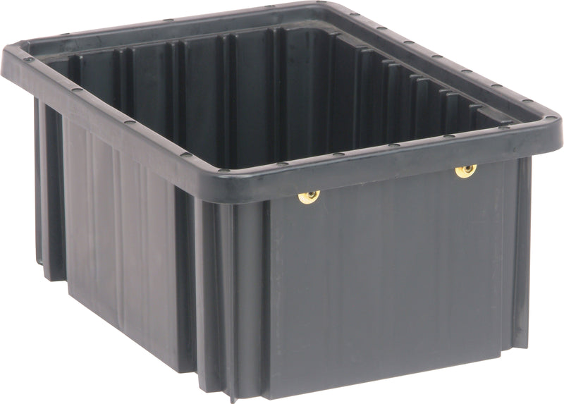 Quantum Conductive Dividable Grid Containers – DG Series – DG91025CO to DG92060CO – Individual Units – 10-7/8" x 8-1/4" x 5" – DG91050CO – Conductive