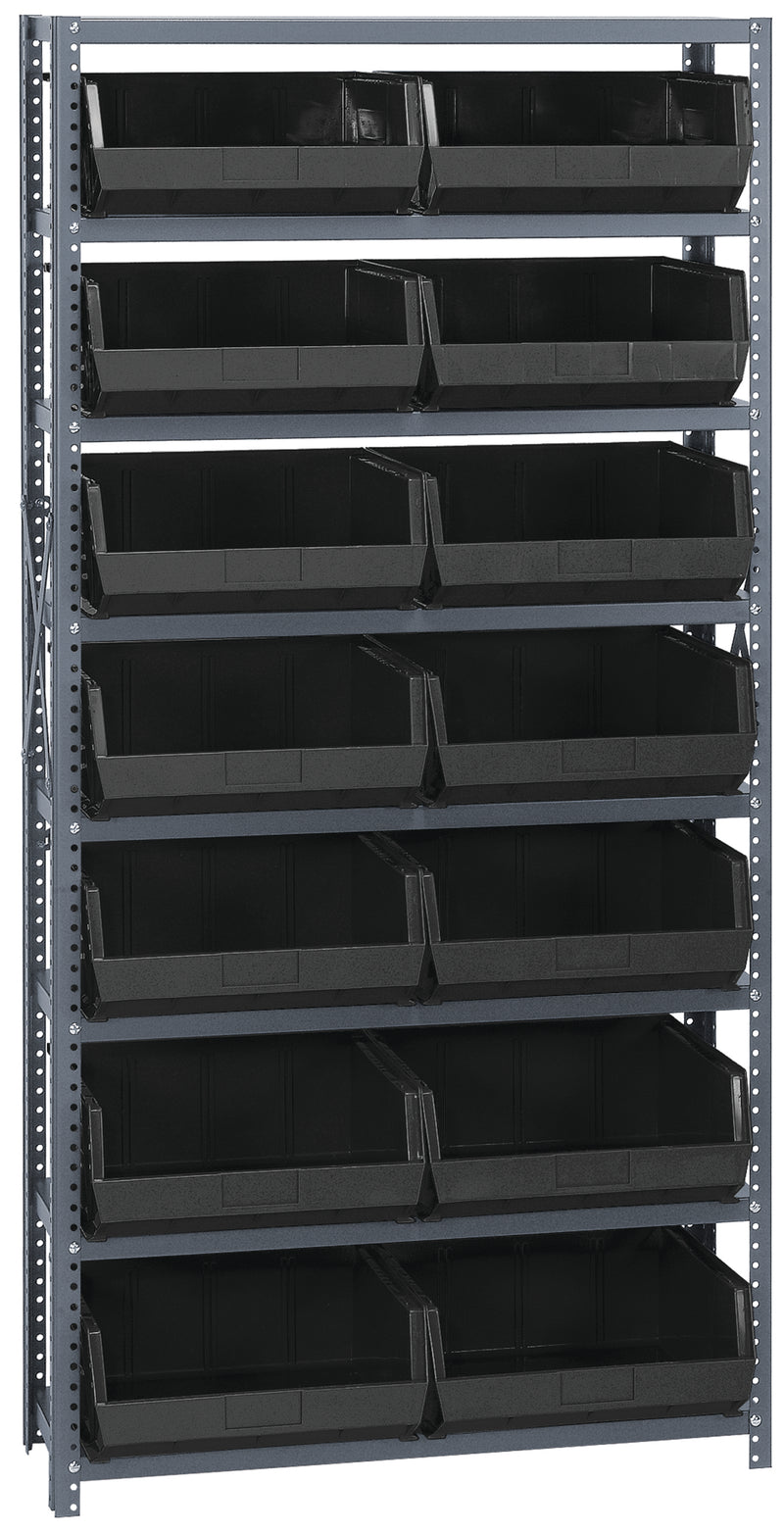 Quantum Stack & Hang Bin System – 12"D x 36"W x 75"H