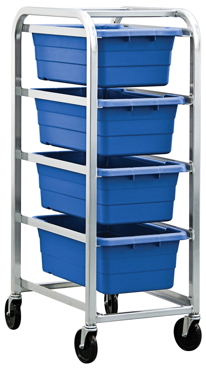 Quantum Tub Racks – TR1-2516-8 to TR6-2516-8 – 26-3/4" x 19-3/4" x 41" – TR4-2516-8 – Blue
