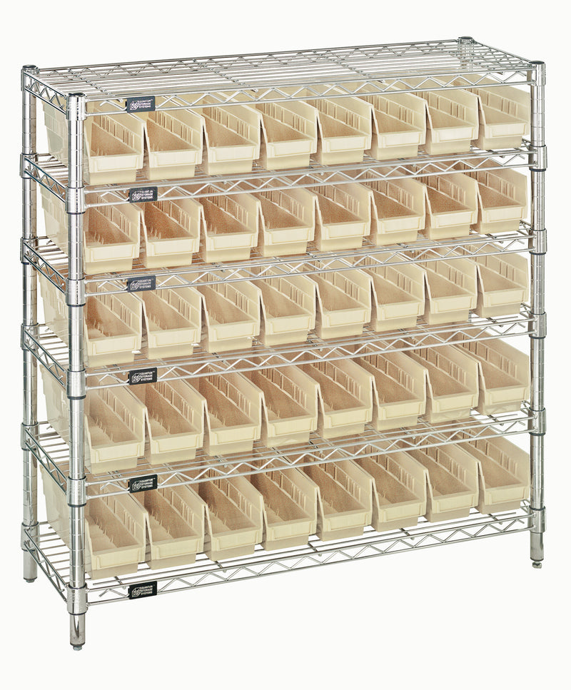 Quantum Complete Bin Center – 12" x 36" x 36" – WR6-36-1236-101 – WR6-36-1236-101 – Ivory