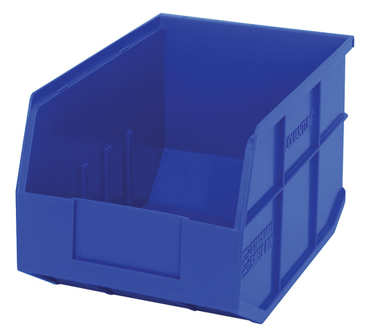 Quantum Stackable Shelf Bins – SSB423 to SSB461 – Case Pack – 12" x 8-1/4" x 7" – SSB423 – Blue