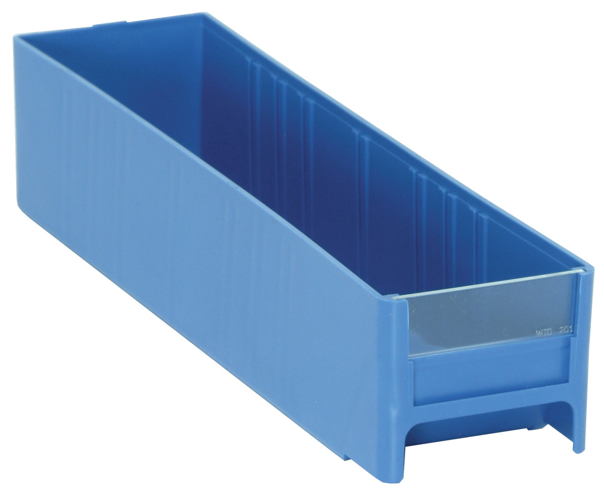 Quantum Interlocking Storage Patient Drawer – Case Pack – 11" x 2-3/4" x 2-1/2" – IDR201 – Blue