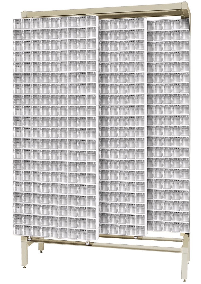 Quantum Free-Standing Sliders – 18" x 48" x 77" – QS Series – Kit – QS-309-80 – White