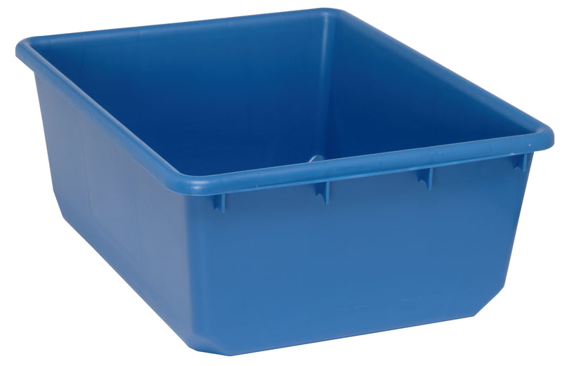 Quantum Quantub Nesting Tote – 24-1/2" x 19" x 9-1/2" – Individual Units – TUB2419-9 – Blue