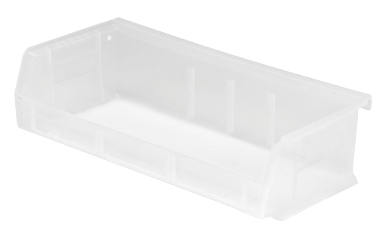 Quantum Clear-View Ultra Stack & Hang Bins – QUS210CL to QUS232CL – Case Pack – 5-3/8" x 11" x 3" – QUS232CL – Clear