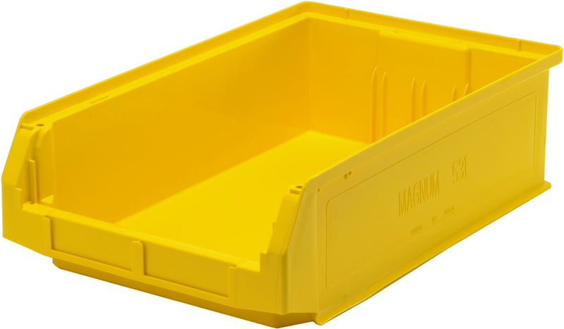 Quantum Magnum Bins – Case Pack – 19-3/4" x 12-3/8" x 5-7/8" – QMS531 – Yellow