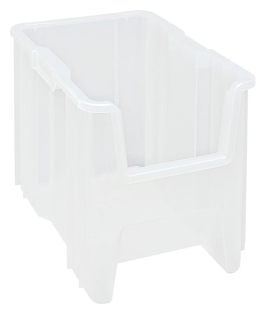 Quantum Clear-View Giant Stack Containers – Case Pack – 17-1/2" x 10-7/8" x 12-1/2" – QGH600CL – Clear