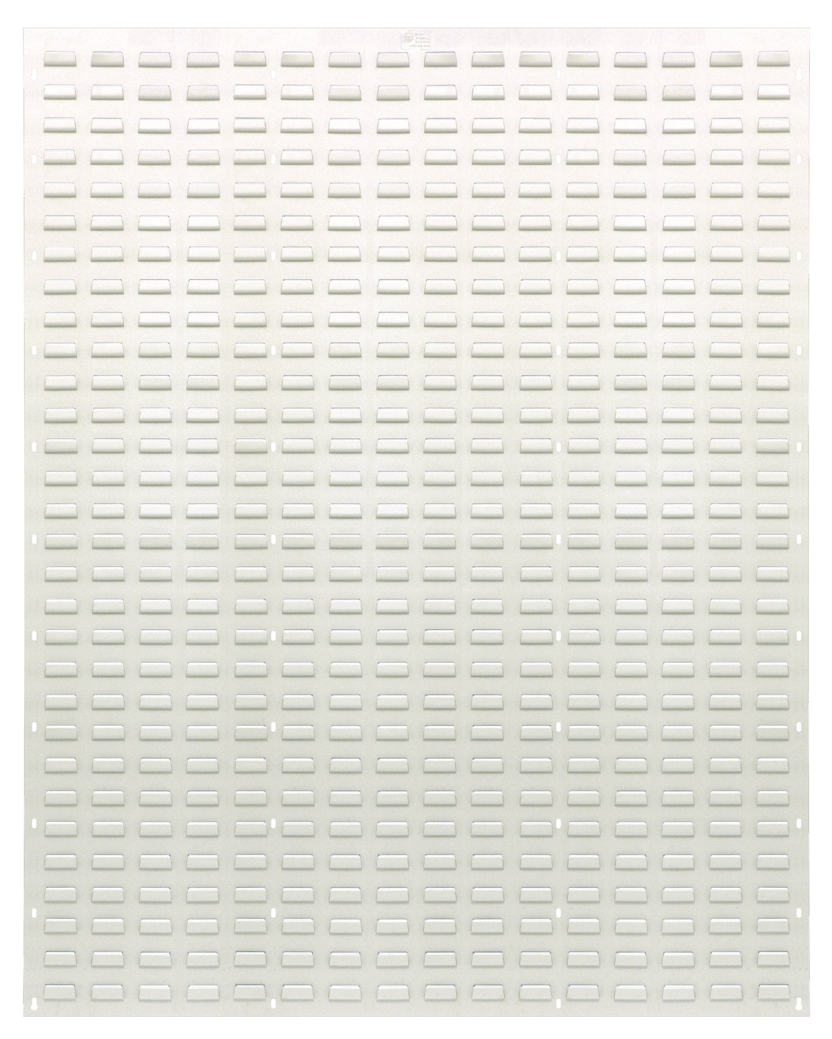 Quantum Stack & Hang Oyster White Louvered Panel – 48" x 61" – QLP-4861HC – Individual Unit