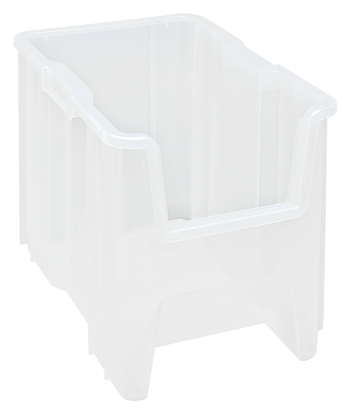 Quantum Clear-View Giant Stack Containers – Individual Units – 17-1/2" x 10-7/8" x 12-1/2" – QGH600CL – Clear