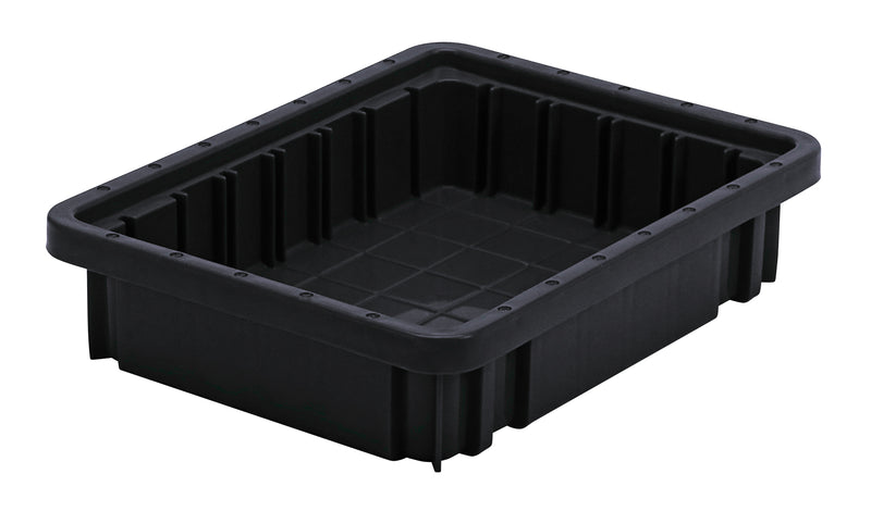 Quantum Conductive Dividable Grid Containers – DG Series – DG91025CO to DG92060CO – Individual Units – 10-7/8" x 8-1/4" x 2-1/2" – DG91025CO – Conductive