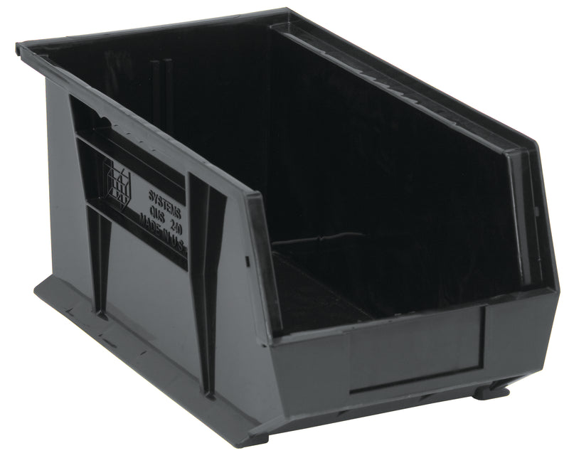 Quantum Conductive Ultra Stack & Hang Bins – QUS210CO to QUS240CO – Case Pack – 14-3/4" x 8-1/4" x 7" – QUS240CO – Conductive