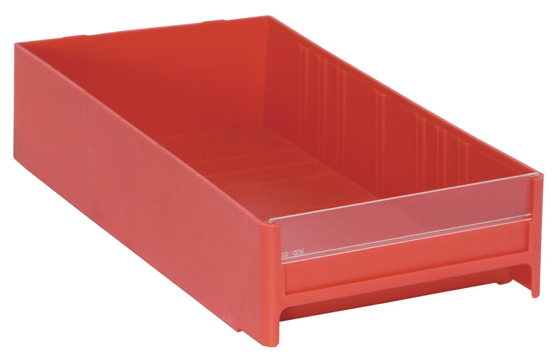Quantum Interlocking Storage Patient Drawer – Case Pack – 11" x 5-5/8" x 2-1/2" – IDR203 – Red