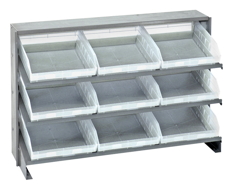 Quantum Bench Racks – 12-1/2" x 36" x 23" – QPRHA-109CL – Clear