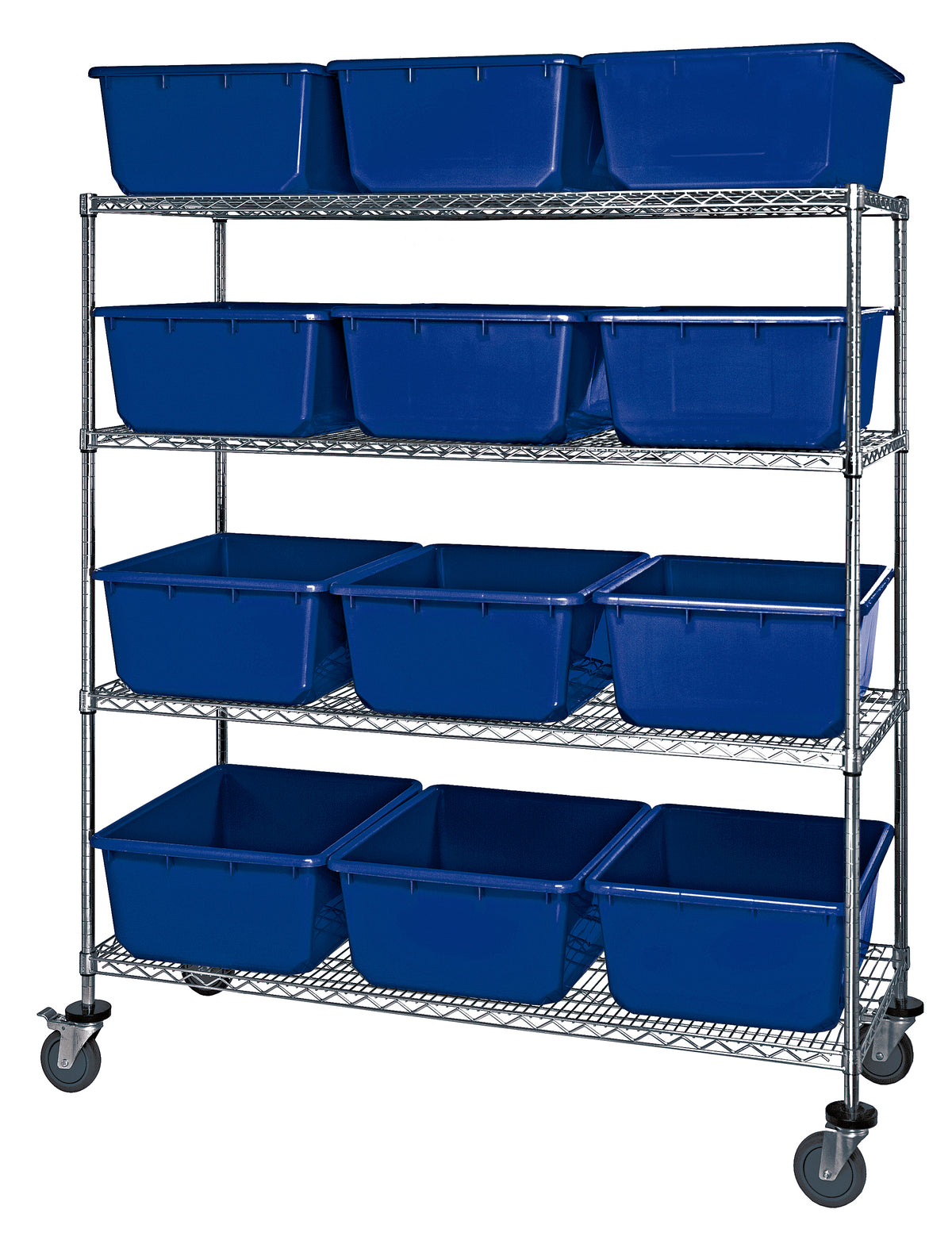 Quantum Quantub Nesting Tote – 60" x 24" x 69" – Kit – MWR4-2419-9 – Blue