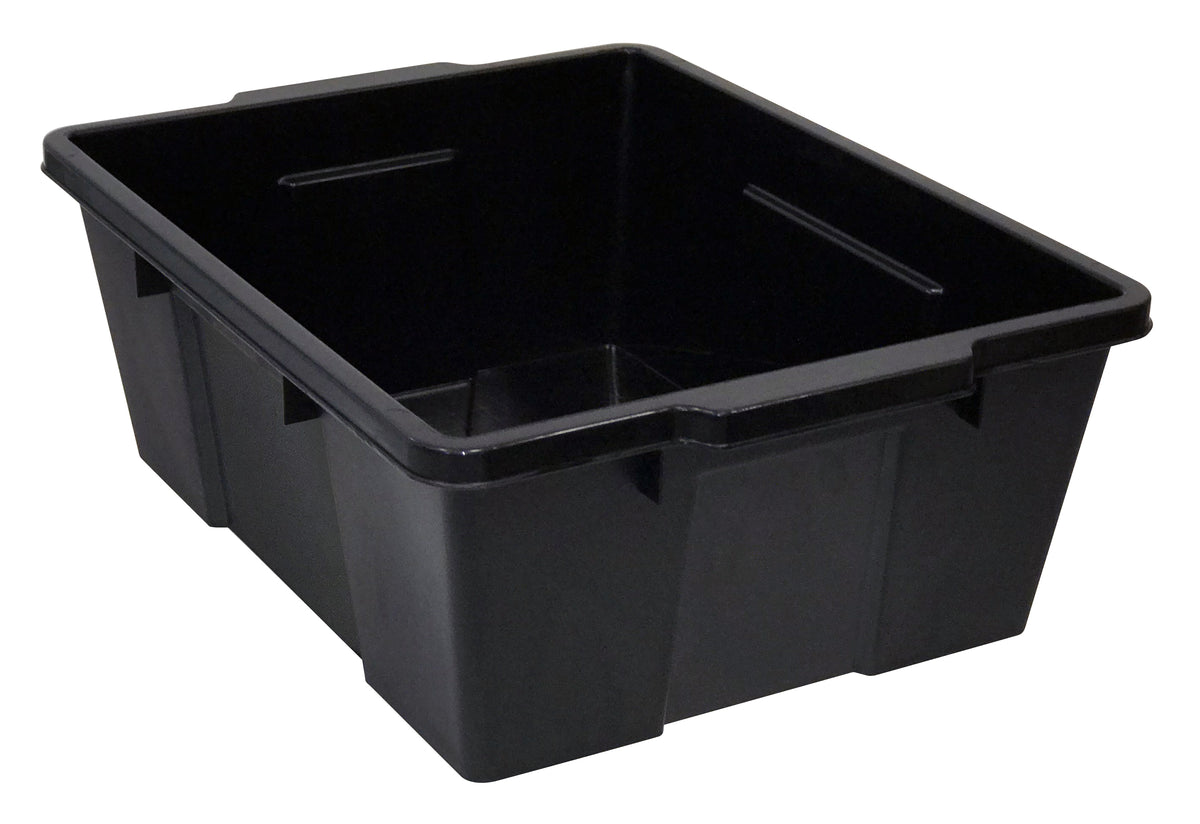 Quantum Latch Containers – 21" x 15-7/8" x 7-3/4" – Individual Units – LC191507 – Black
