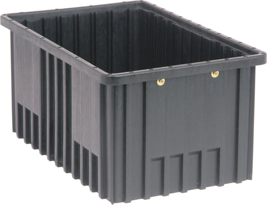 Quantum Conductive Dividable Grid Containers – DG Series – DG92080CO to DG93120CO – Individual Units – 16-1/2" x 10-7/8" x 8" – DG92080CO – Conductive