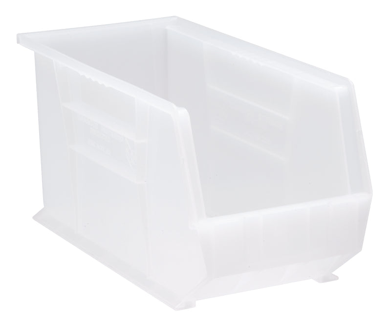 Quantum Clear-View Ultra Stack & Hang Bins – QUS260CL to QUS275MOBCL – Case Pack – 18" x 8-1/4" x 9" – QUS265CL – Clear