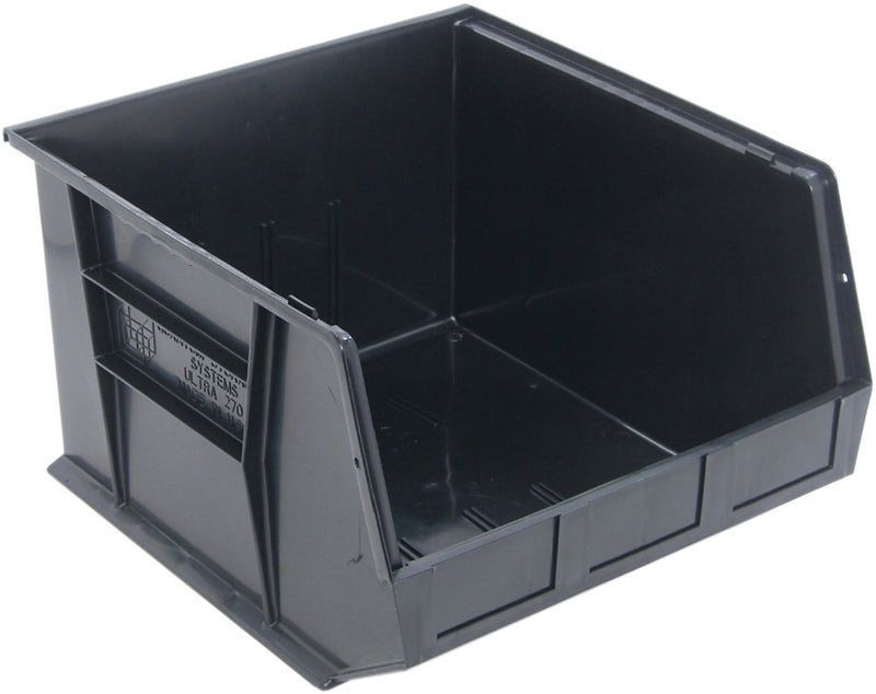 Quantum Eco-Friendly Stack & Hang Bins – QUS Series – QUS260BR to QUS275MOBBR – Individual Units – 18" x 16-1/2" x 11" – QUS270BR – Recycled