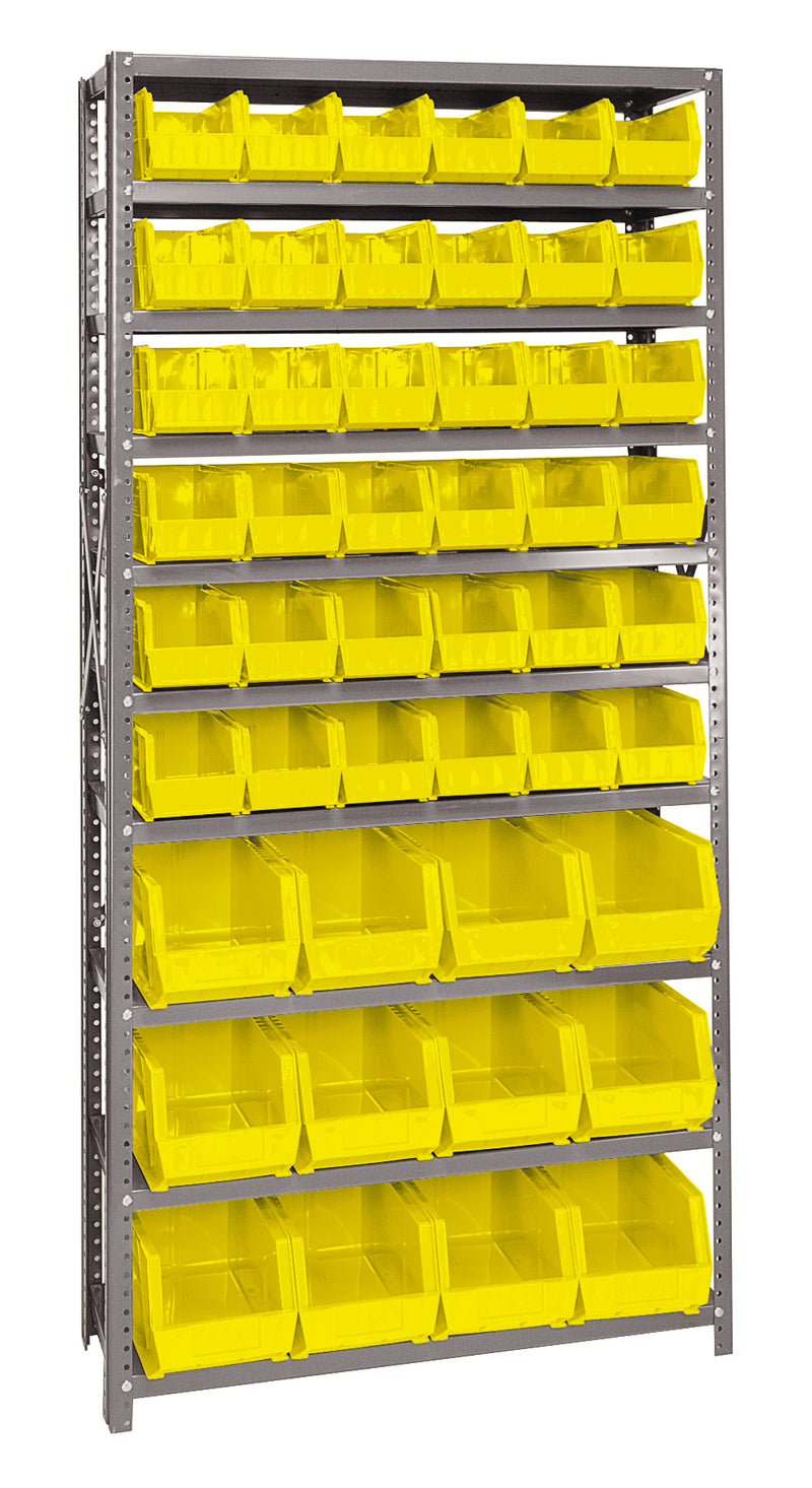 Quantum Stack & Hang Bin System – 12"D x 36"W x 75"H