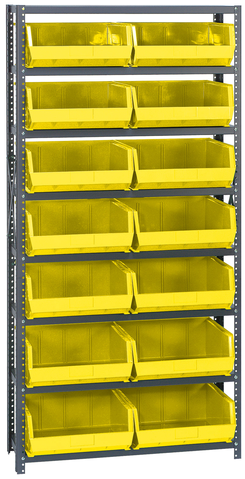 Quantum Stack & Hang Bin System – 12"D x 36"W x 75"H