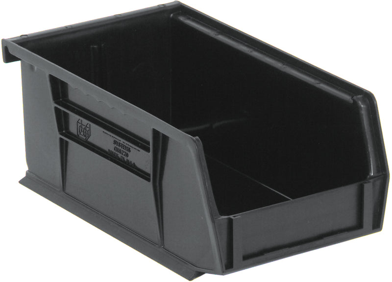 Quantum Eco-Friendly Stack & Hang Bins – QUS Series – QUS210BR to QUS232BR – Individual Units – 7-3/8" x 4-1/8" x 3" – QUS220BR – Recycled