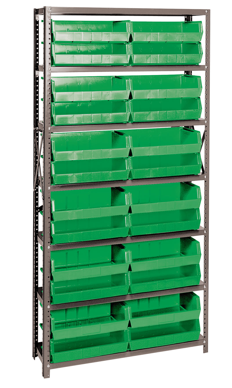 Quantum Stack & Hang Bin System – 12"D x 36"W x 75"H