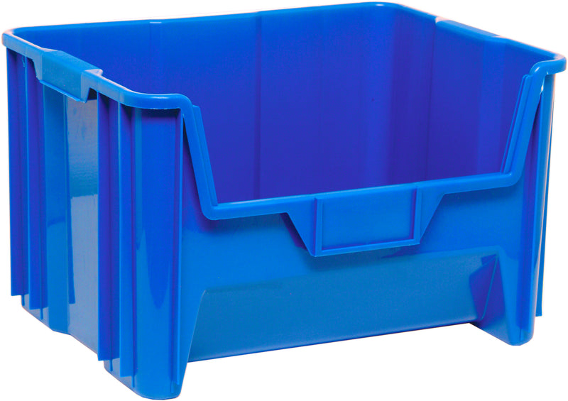 Quantum Mobile Giant Stack Containers – Case Pack – 15-1/4" x 19-7/8" x 12-7/16" – QGH700 – Blue