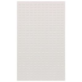 Quantum Stack & Hang Oyster White Louvered Panel with 5 Heavy-Duty Spikes – 36" x 61" – QLP-3661HC-5HDS12 – Kit – QLP-3661HC, 36" x 61"