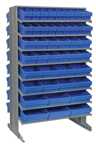 Quantum QPRD-5678 in Blue – Quantum Double-Sided Pick Racks – 24" x 36" x 60" – QPRD-501
