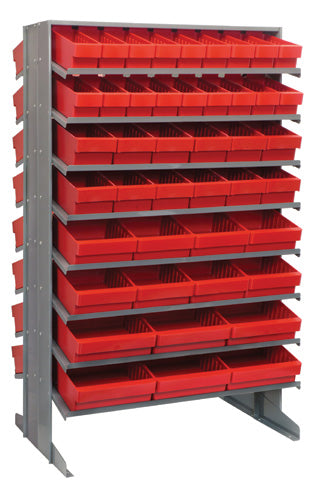 Quantum QPRD-5678 in Red – Quantum Double-Sided Pick Racks – 24" x 36" x 60" – QPRD-501