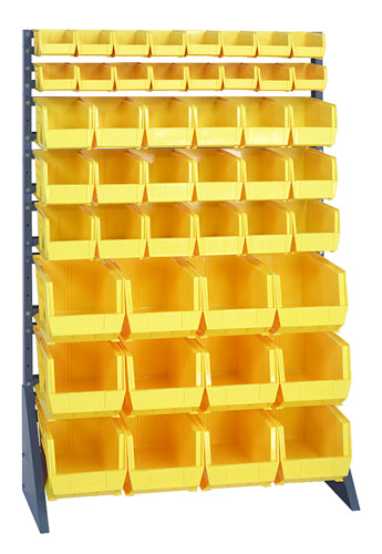 Quantum QRU-16S-220230240 in Yellow – Quantum Steel Rail Bin Packages – 36" x 15" x 53"