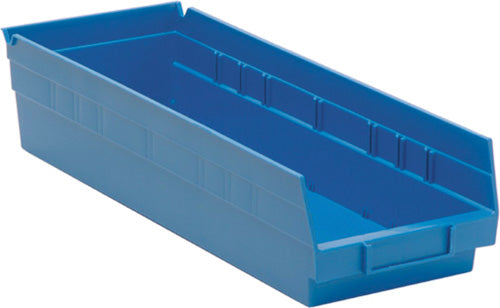 Quantum QSB104 in Blue – Quantum 4" Shelf Bins – QSB100 to QSB104