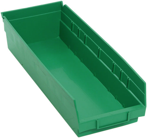 Quantum QSB104 in Green – Quantum 4" Shelf Bins – QSB100 to QSB104
