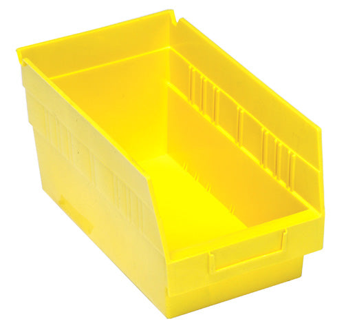 Quantum QSB202 in Yellow – Quantum 6" Shelf Bins – QSB201 to QSB206