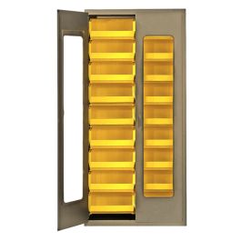 Quantum Storage Cabinets with Bins – 18" x 36" x 78" – QSC-BG Series – QSC-BG-C250, 18" x 36" x 78"