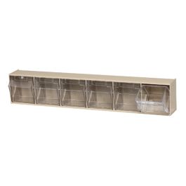 Quantum Clear Tip-Out Bins – Kit – QTB306, 3-5/8" x 23-5/8" x 4-1/2"