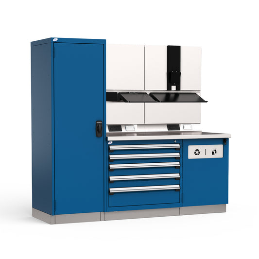 Rousseau GT-C1034S shown in blue finish