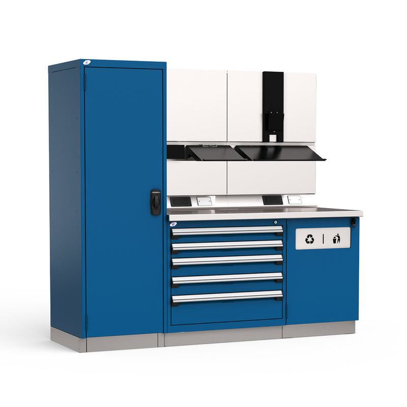 Rousseau GT-C1034S shown in blue finish