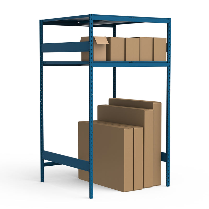 Rousseau SRP0450 specialized automotive parts rack in blue finish