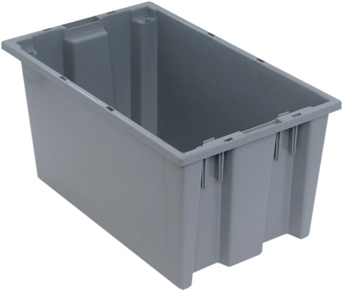 Quantum SNT185 Gray – Quantum Genuine Stack & Nest Totes – SNT180 to SNT225