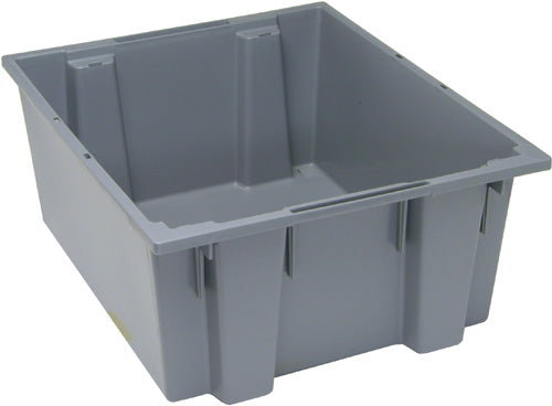 Quantum SNT225 Gray – Quantum Genuine Stack & Nest Totes – SNT180 to SNT225